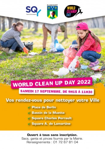 Participez au World Clean Up Day !