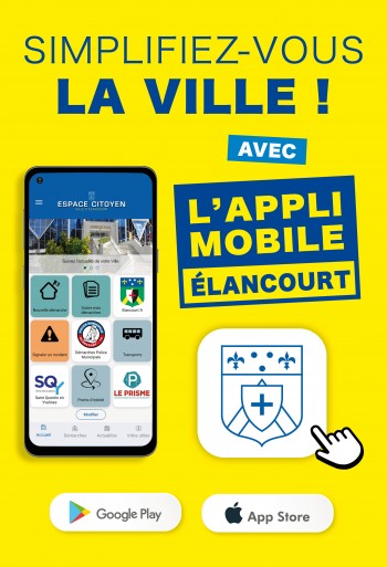 Téléchargez l’appli mobile Élancourt !