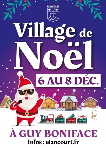 Village de Noël :  à vos agendas !