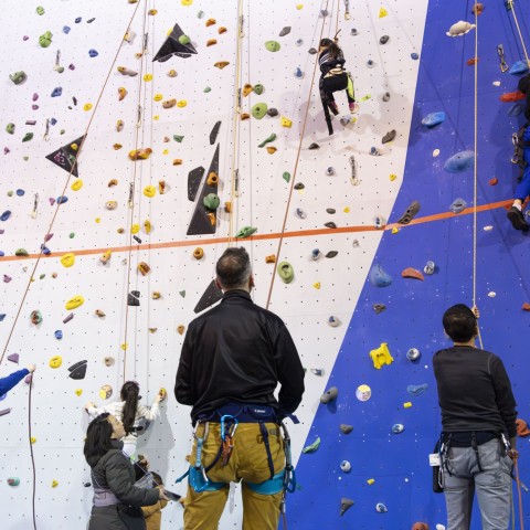 "Testez le sport" : escalade et roller