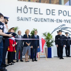 Hôtel de Police SQY - inauguration  institutionnelle 4 juillet 2025