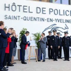 Hôtel de Police SQY - inauguration  institutionnelle 4 juillet 2025