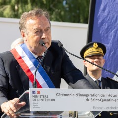 Hôtel de Police SQY - inauguration  institutionnelle 4 juillet 2025