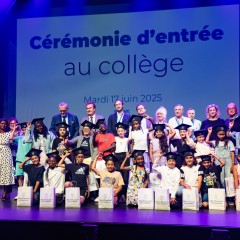 Cérémonies d'entrée au collège 2025