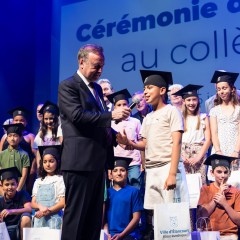 Cérémonies d'entrée au collège 2025
