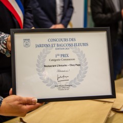 Remise des prix Jardins et balcons fleuris