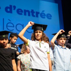 Cérémonie d'entrée au collège 2024