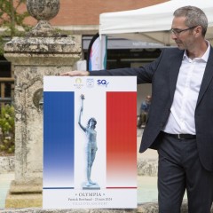 JO - Inauguration de la statue Olympia