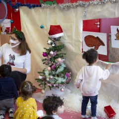 Noël dans les structures d'accueil pour les petits