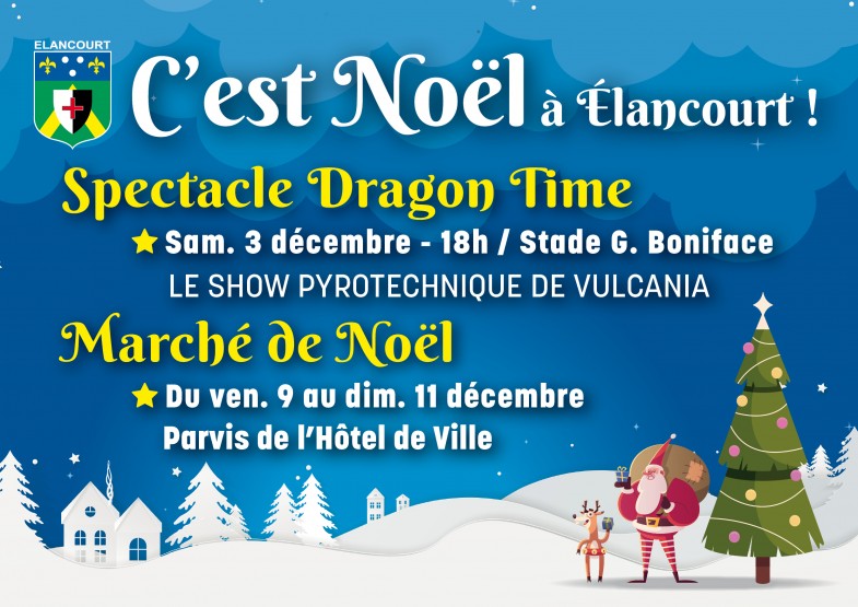 Découvrez le programme des festivités de Noël à Élancourt  !