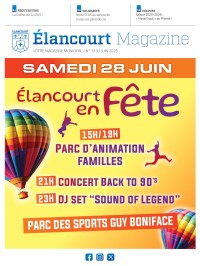 Élancourt Magazine - Juin 2025 - N° 313